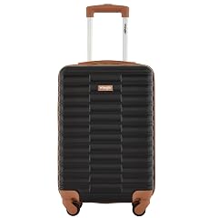 Wrangler 22 Outrider Hardside Carry-On Luggage Black