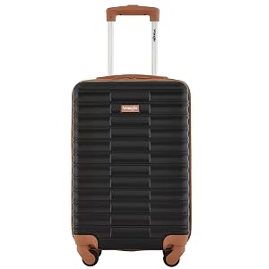Wrangler 22 Outrider Hardside Carry-On Luggage Black