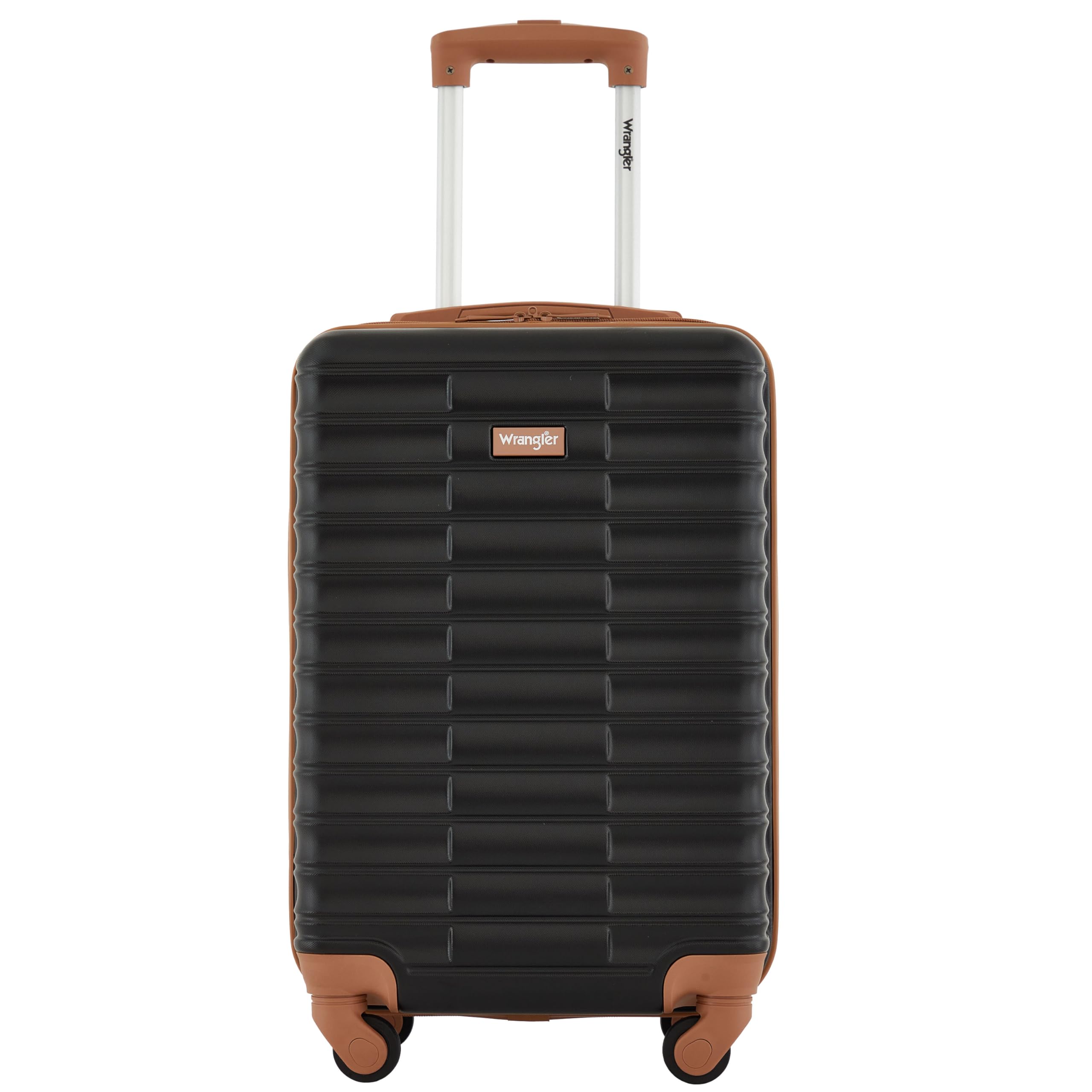 Wrangler 22" Outrider Hardside Carry-On Luggage, Black