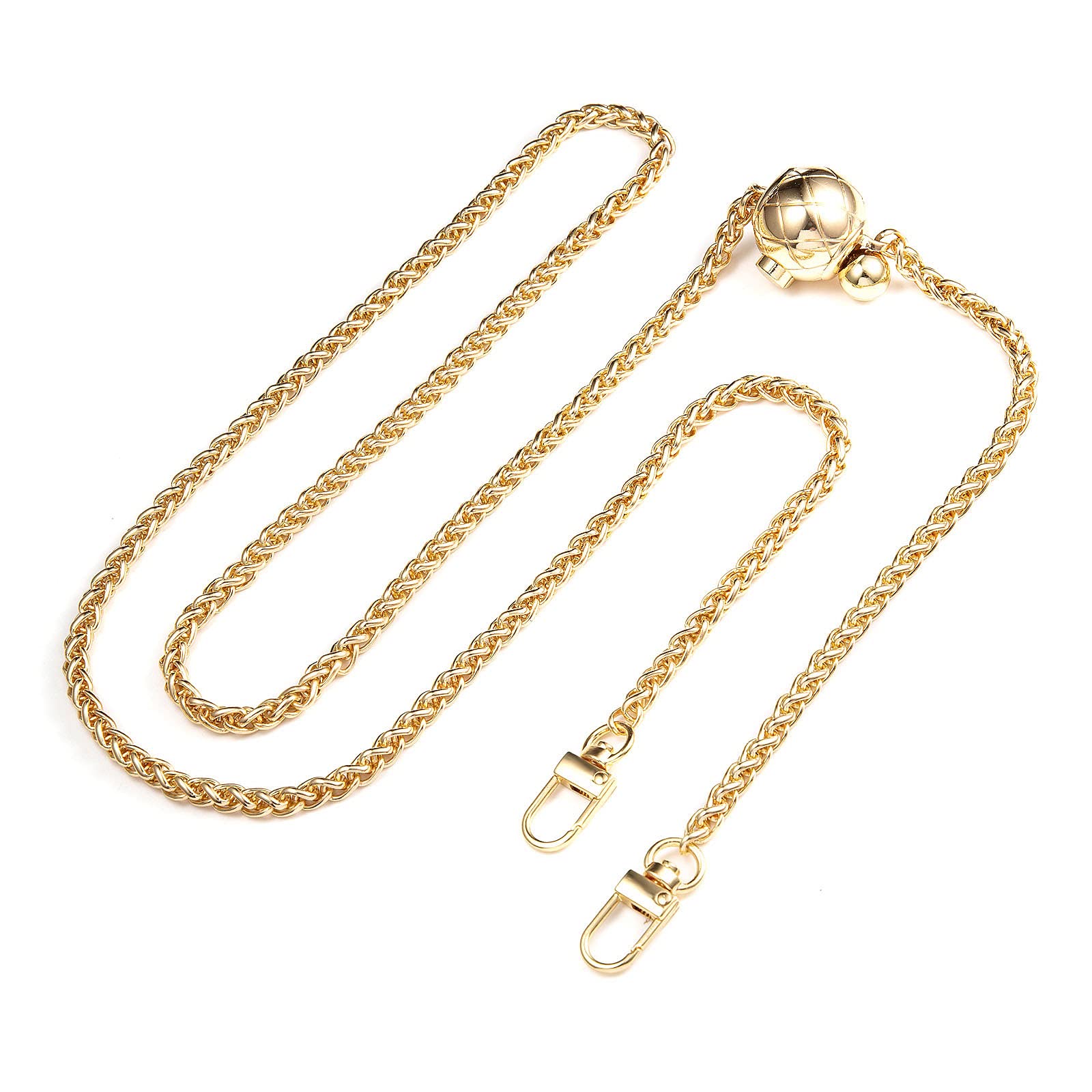 Chaîne De Sac à Main Amovible 120 Cm Or