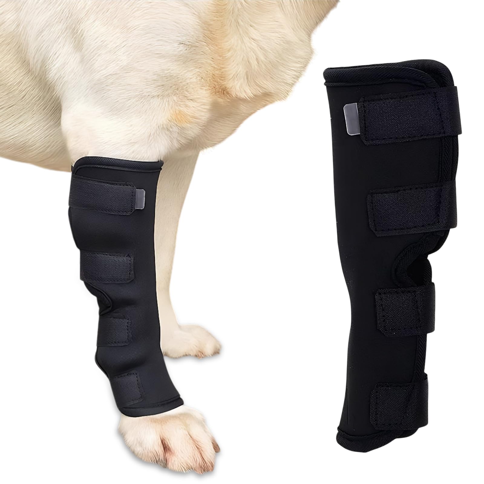 Bendaggio articolare per cani con protezione contro le perdite, benda di supporto per cani