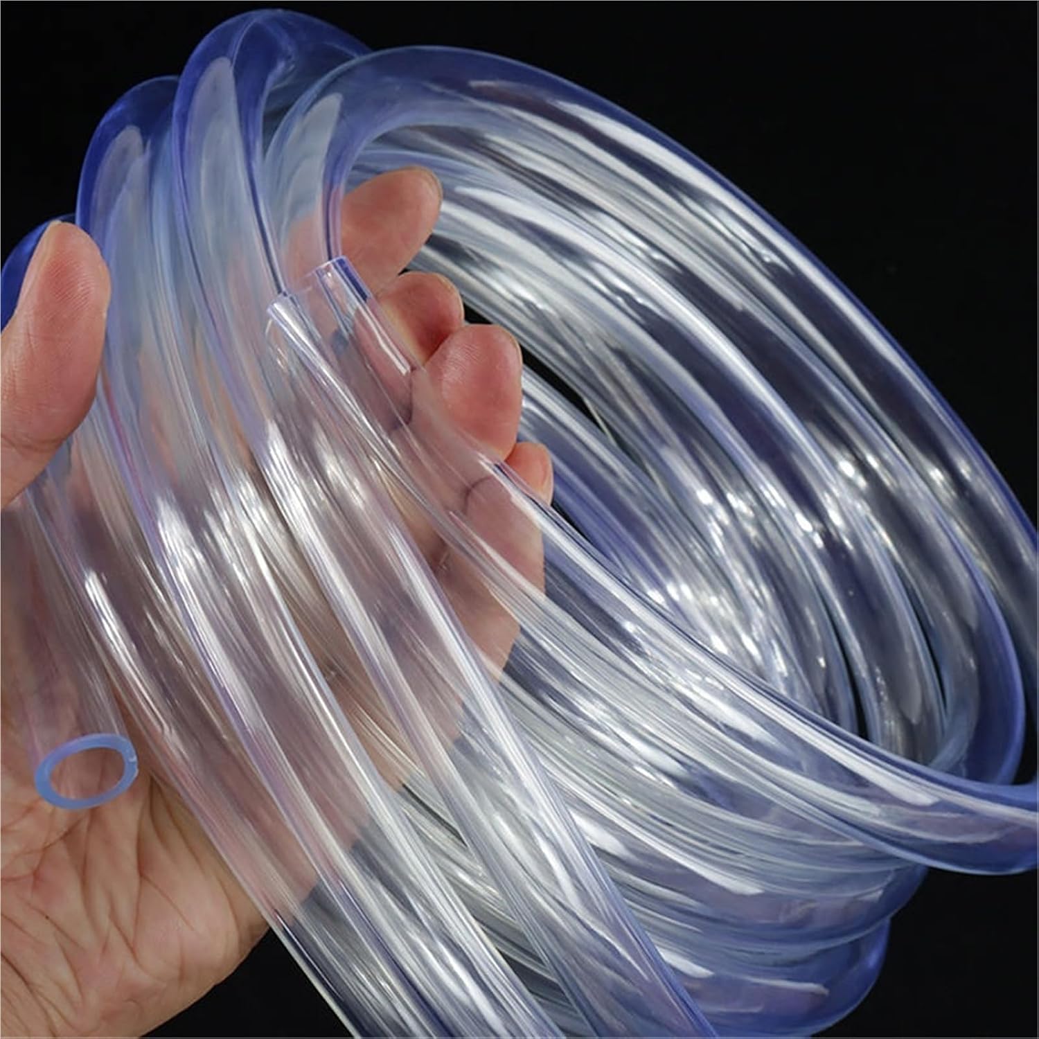 Cxiang-Silicone Hose Tube PVC Pipe Transparent Water Pipe Pipes Tube Hoses Aquarium Tubing Garden Hose 3 4 5 6 7 8 9 10 12 14 16 Mm, High temperature resistance(3mm X 5mm,7 meters)