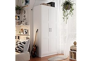 Freestanding Wooden Wardrobe Closet: The Ultimate Bedroom Storage Solution
