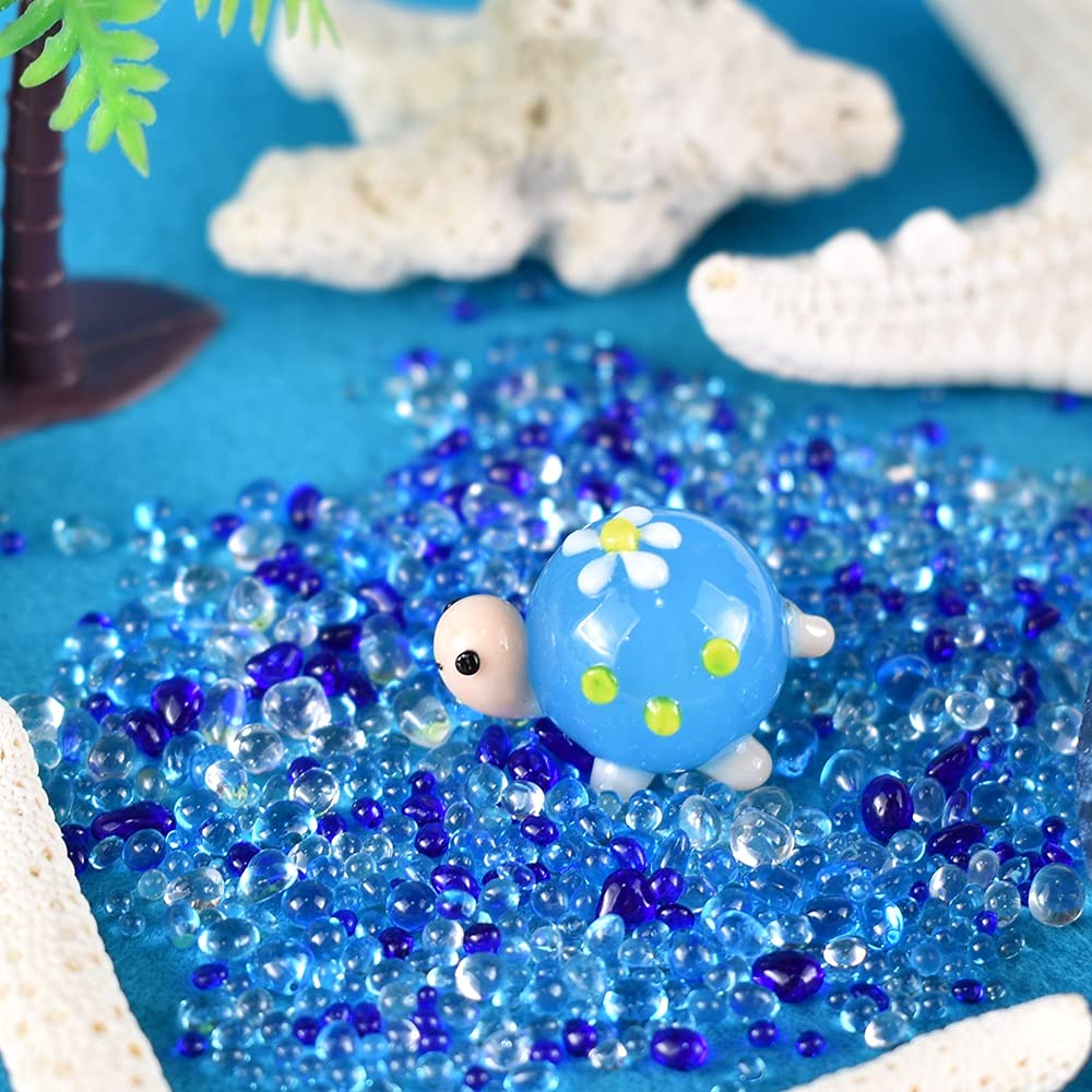 ガラス細工　カメ ガラス細工｜アオウミガメ｜フォーカートグラスワークスガラス