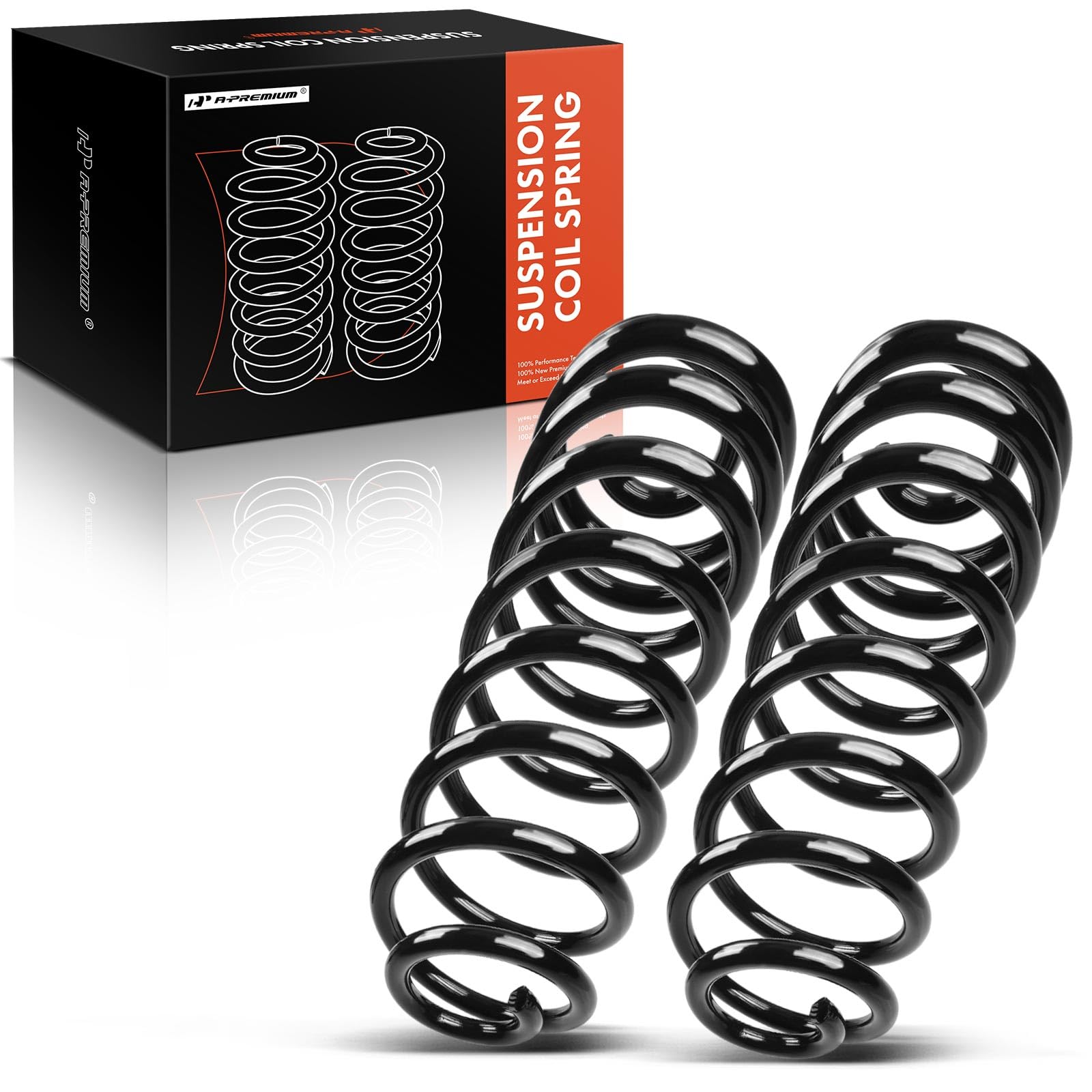 Photo 1 of A-Premium 2Pcs Rear Suspension Coil Spring Set Compatible with Ford Crown Victoria & Mercury Grand Marquis 1998-2011 & Lincoln Town Car, Driver and Passenger Side