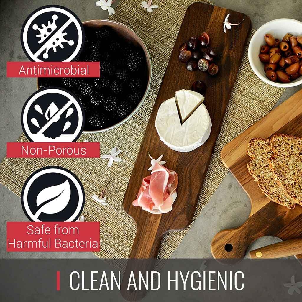 Exсluѕіvе Dіѕсоunt 60% Prісе Made in USA Wood Cutting Board by Virginia Boys Kitchens - made from Sustainable American Hardwood Walnut (Walnut, 4x20 w/ Long Handle) Exсluѕіvе Made in USA Wood Cutting Board by Virginia Boys Kitchens - made from Sustainable American Hardwood Walnut (Walnut, 4x20 w/ Long Handle)