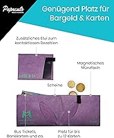 Paprcuts RFID Pro Portemonnee | Kaarthouder met RFID-bescherming voor 12 kaarten, biljetten en munten | Inclusief sleutelring | Waterafstotend & scheurvast |, 11 x 8,2 x 0,7 cm
