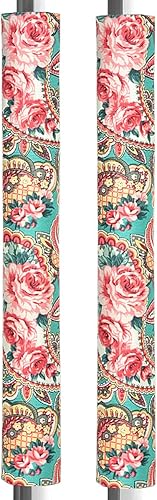 OUGAR8 Fundas para manijas de puerta de refrigerador, protector de decoración hecho a mano para hornos, lavavajillas. Mantén tu aparato de cocina
