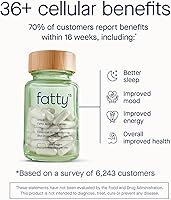 Vista 3 de Fatty15 Suplemento de ácido pentadecanoico C15:0 The Longevity Nutrient - 90 cápsulas veganas - 3 veces los beneficios celulares del aceite