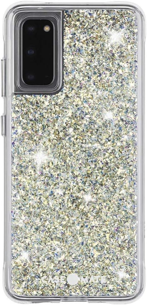 Case-Mate - Twinkle - Case for Samsung Galaxy S20 5G UW (Ultra Wideband) 6.2 - Stardust (CM043191)
