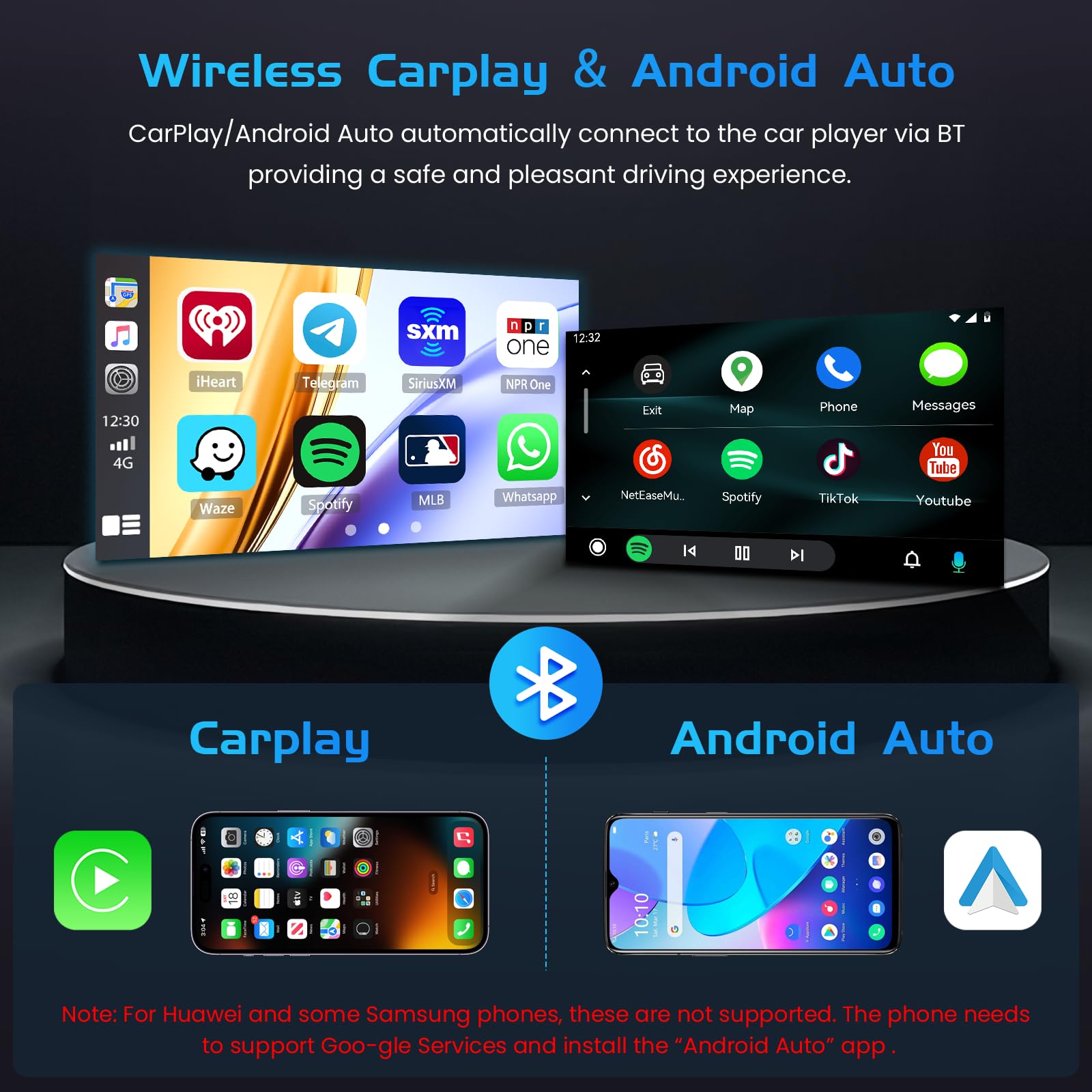 Inefala 4+128G Android 15 Autoradio pour Peugeot 307 307CC 307SW 2002-2013, 9'' In-Cell Bildschirm avec sans Fil Carplay et Android Auto Lien Miroir Radio FM/RDS GPS WiFi Bluetooth SWC Caméra de Recul
