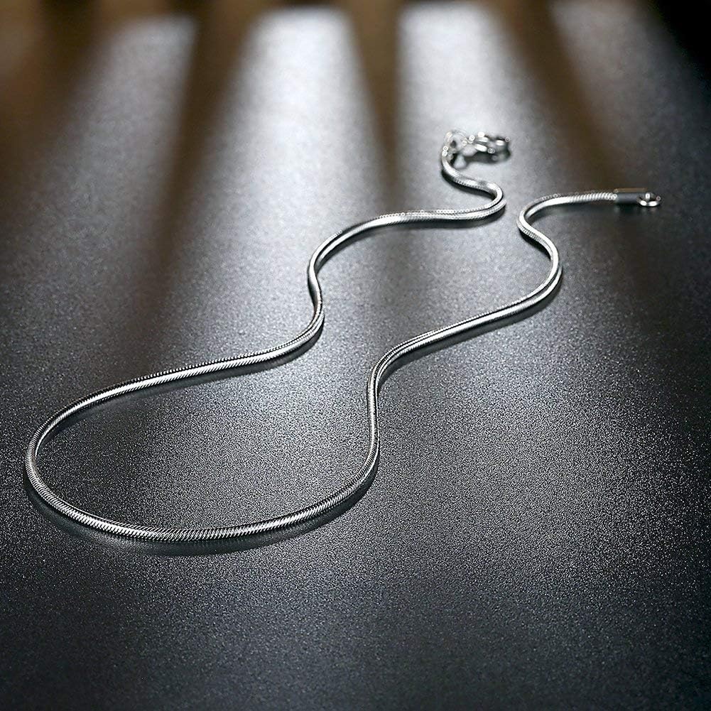 Cutesmile Fashion Titanium Stainless Steel 2 mm Snake Chain Necklace Jewelry - Image 6