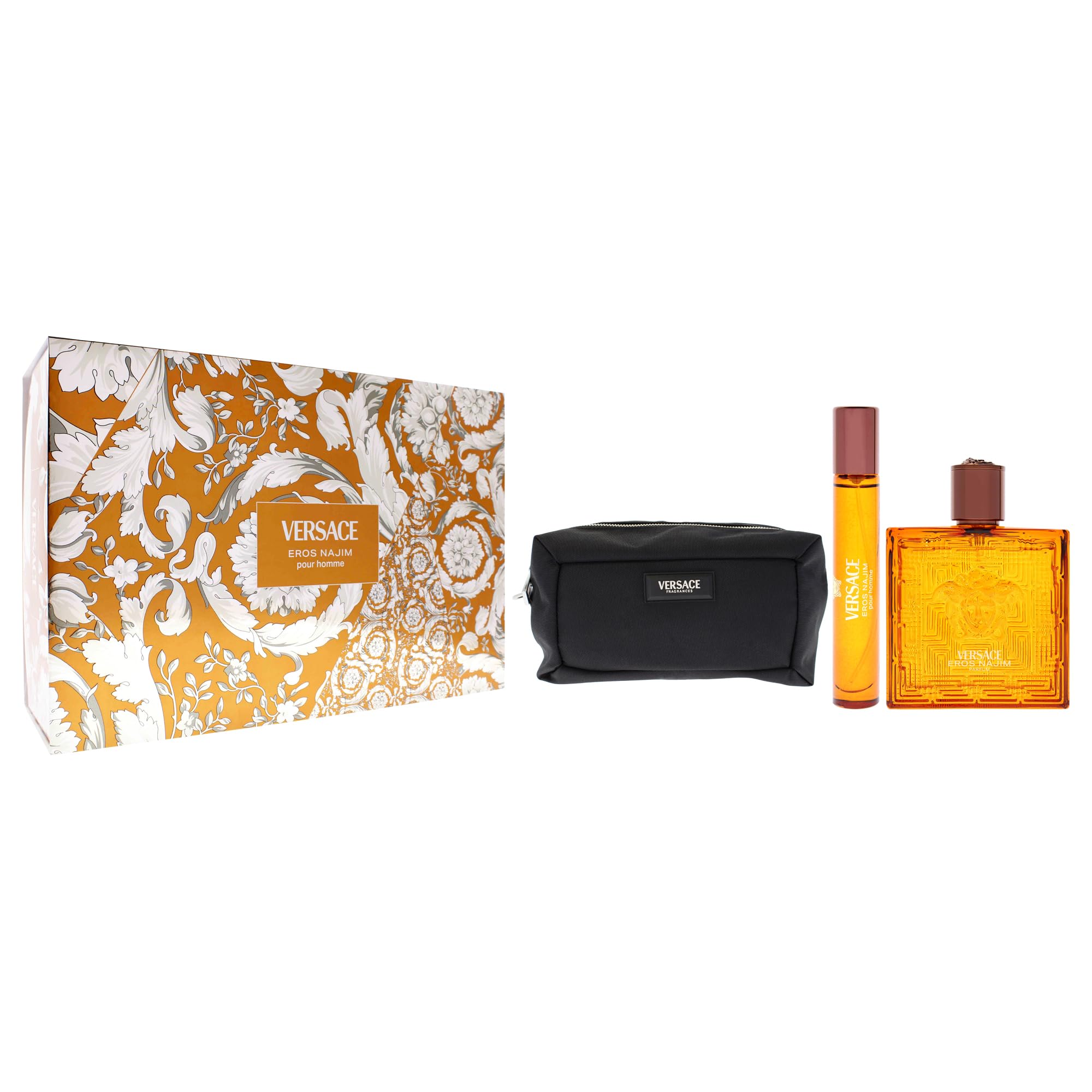 Versace Eros Najim Eau de Parfum Gift Set 2025, 100ml Perfume