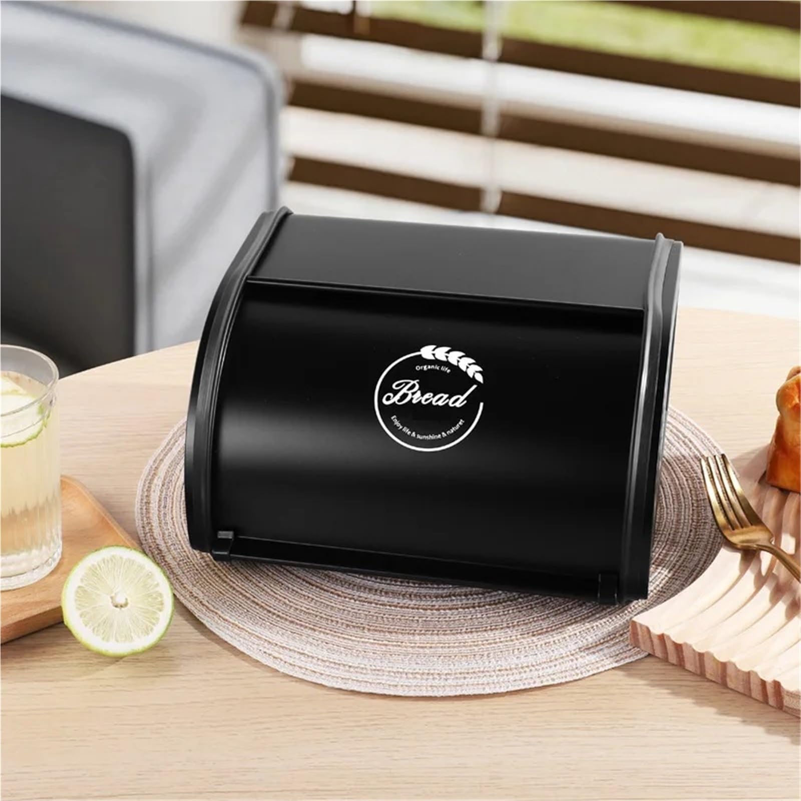 Caja de pan for mostrador cocina Para Pan