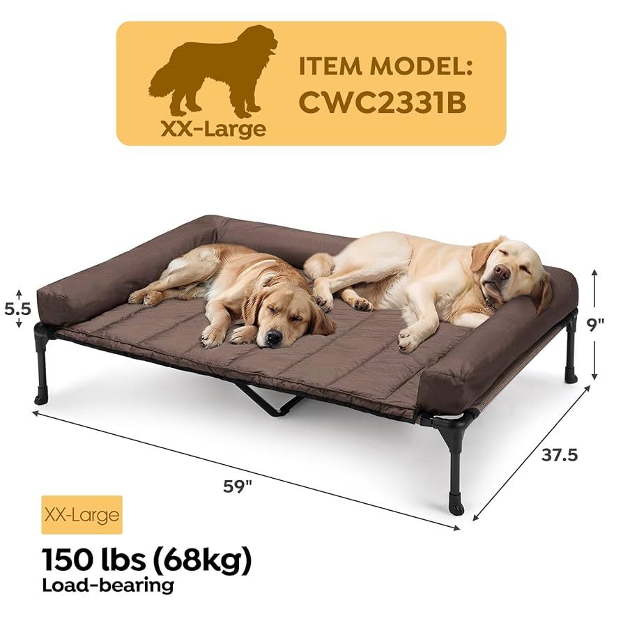 Cabela's グレー 大型犬用ドッグコット Cabela's グレー 大型犬用ドッグコット Cabela's グレー 大型犬