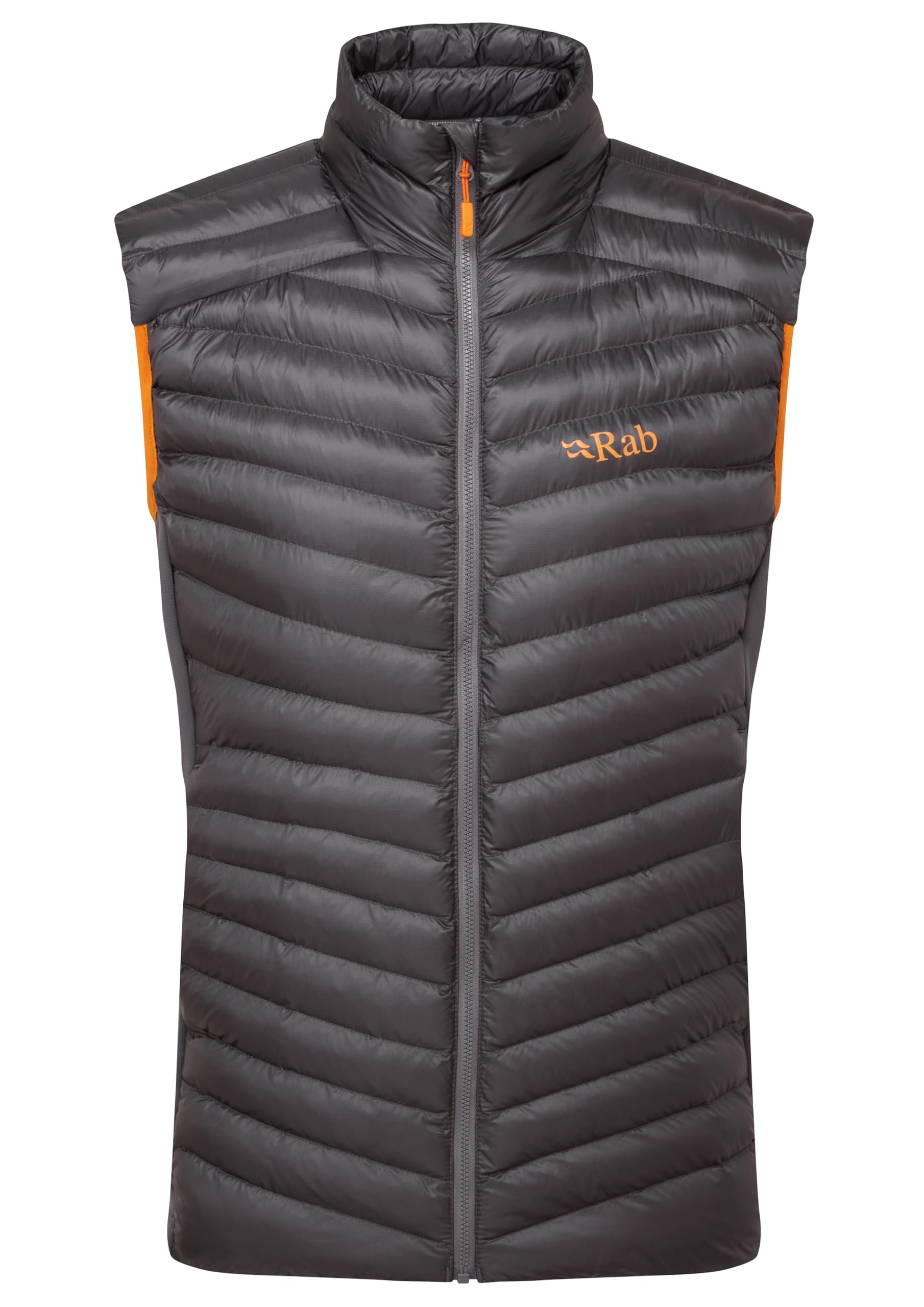 Men's Grey Rab Cirrus Flex Vest - Size Xl - Insulation Gilets - Recycled Synthetic Down - Durable Water Resistant