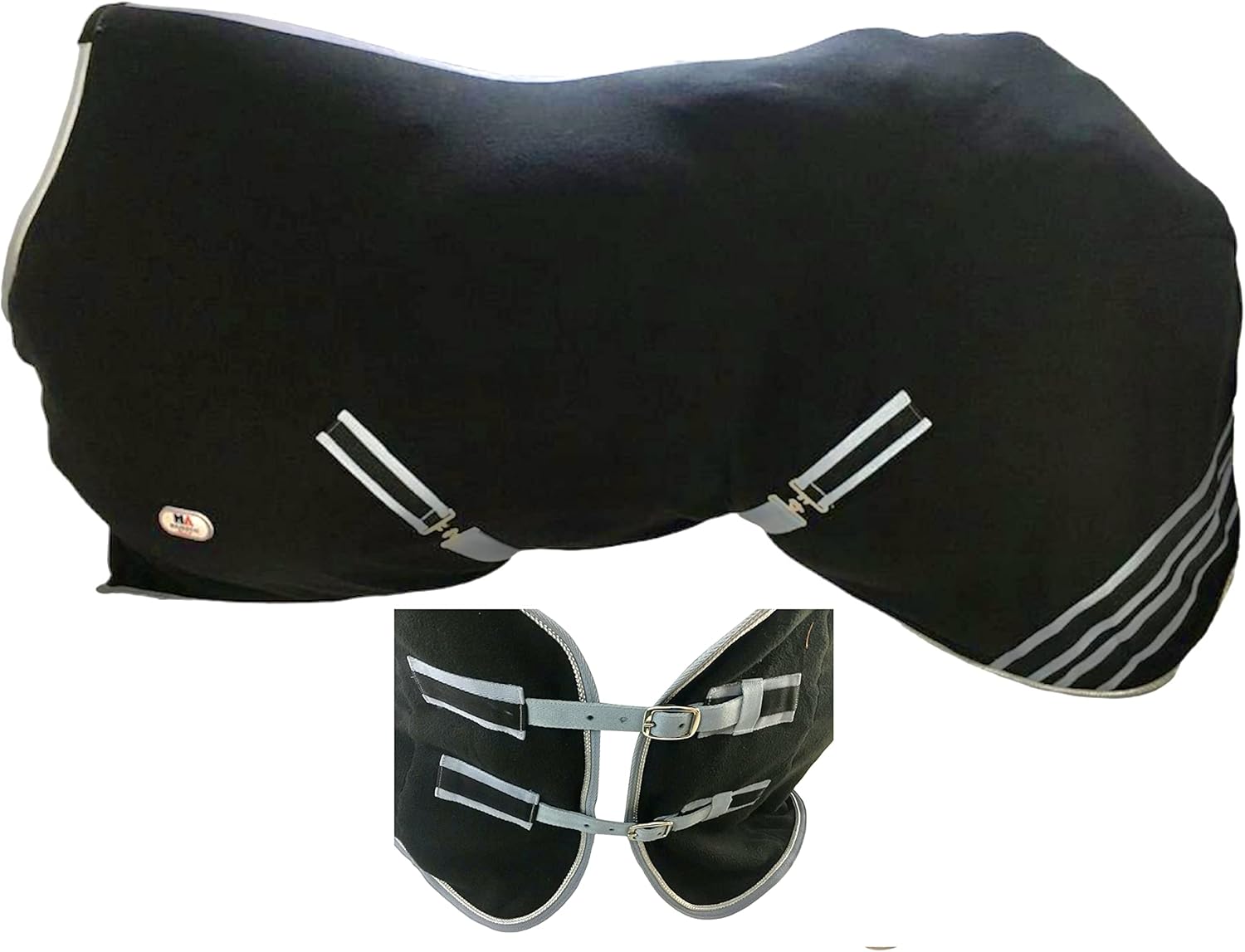 Buy Majestic Ally Anti Pill Fleece Horse Blanket/Sheet with Silver