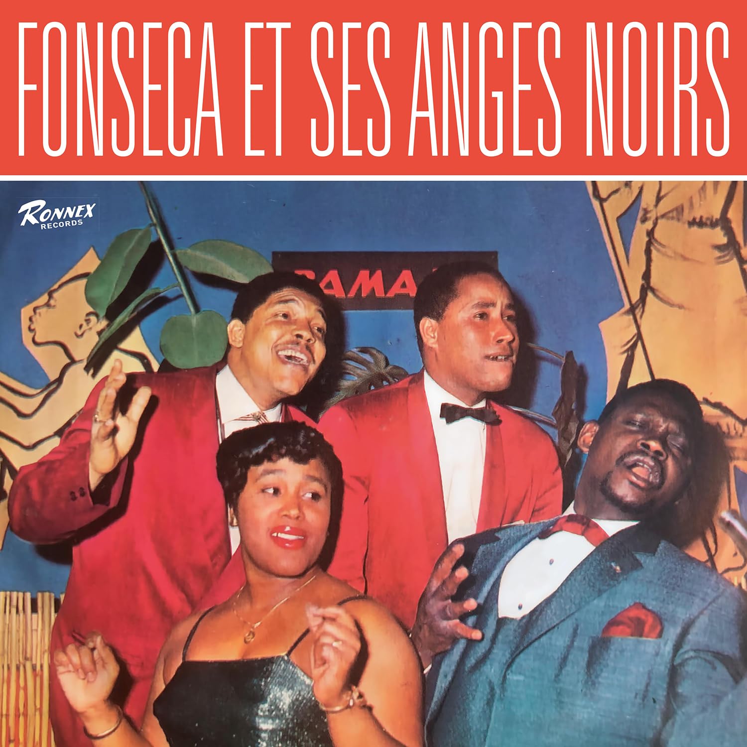 Fonseca Et Ses Anges Noir limited Red numbered LP Album vinyl New & Sealed 2023