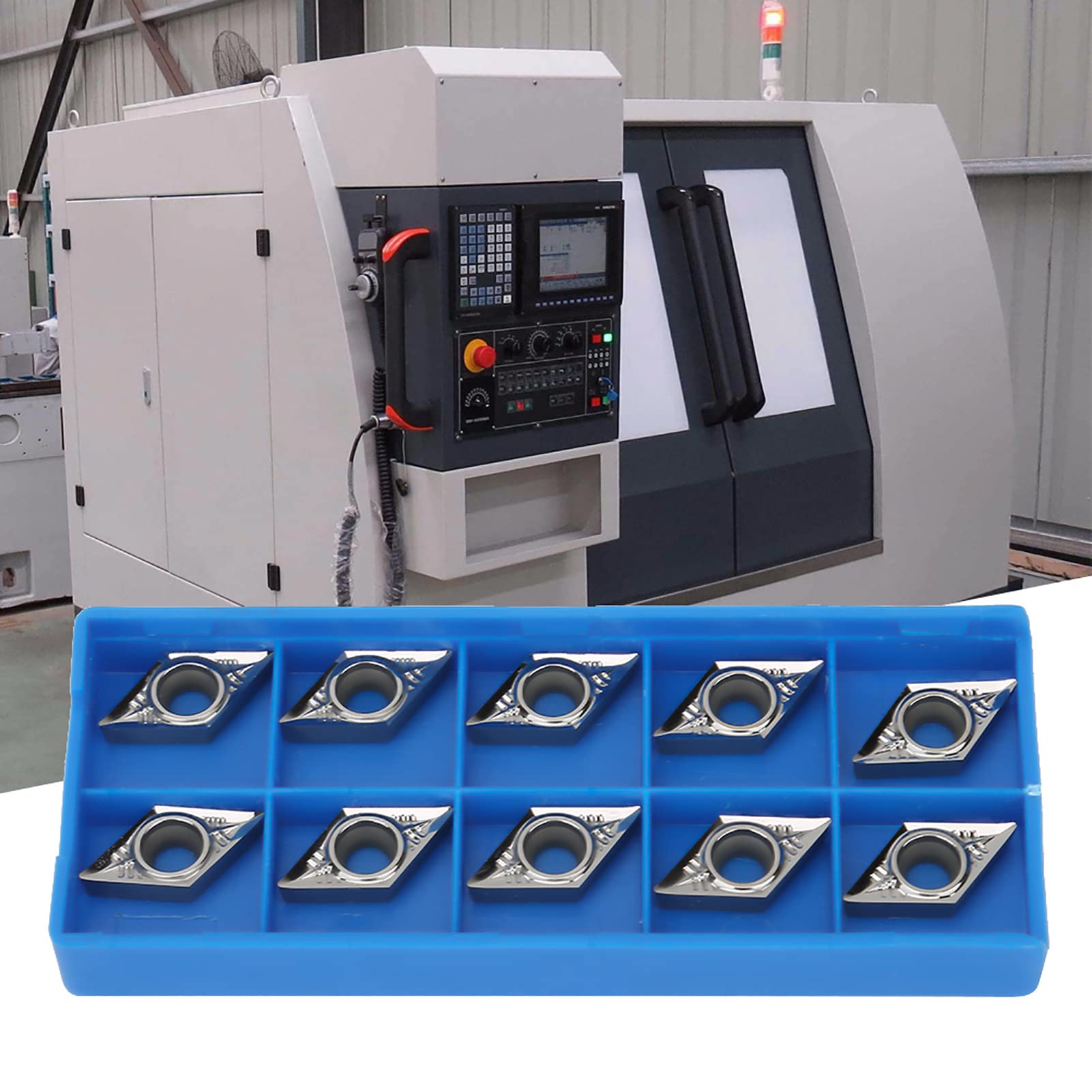 Lathe Insert, Multifunction Sharp 10pcs CNC Insert for Industry