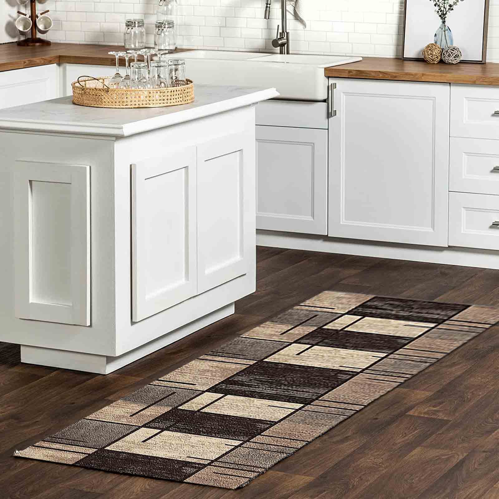 Tapis de lavage 80x200cm pour sublimer votre cuisine ou chambre