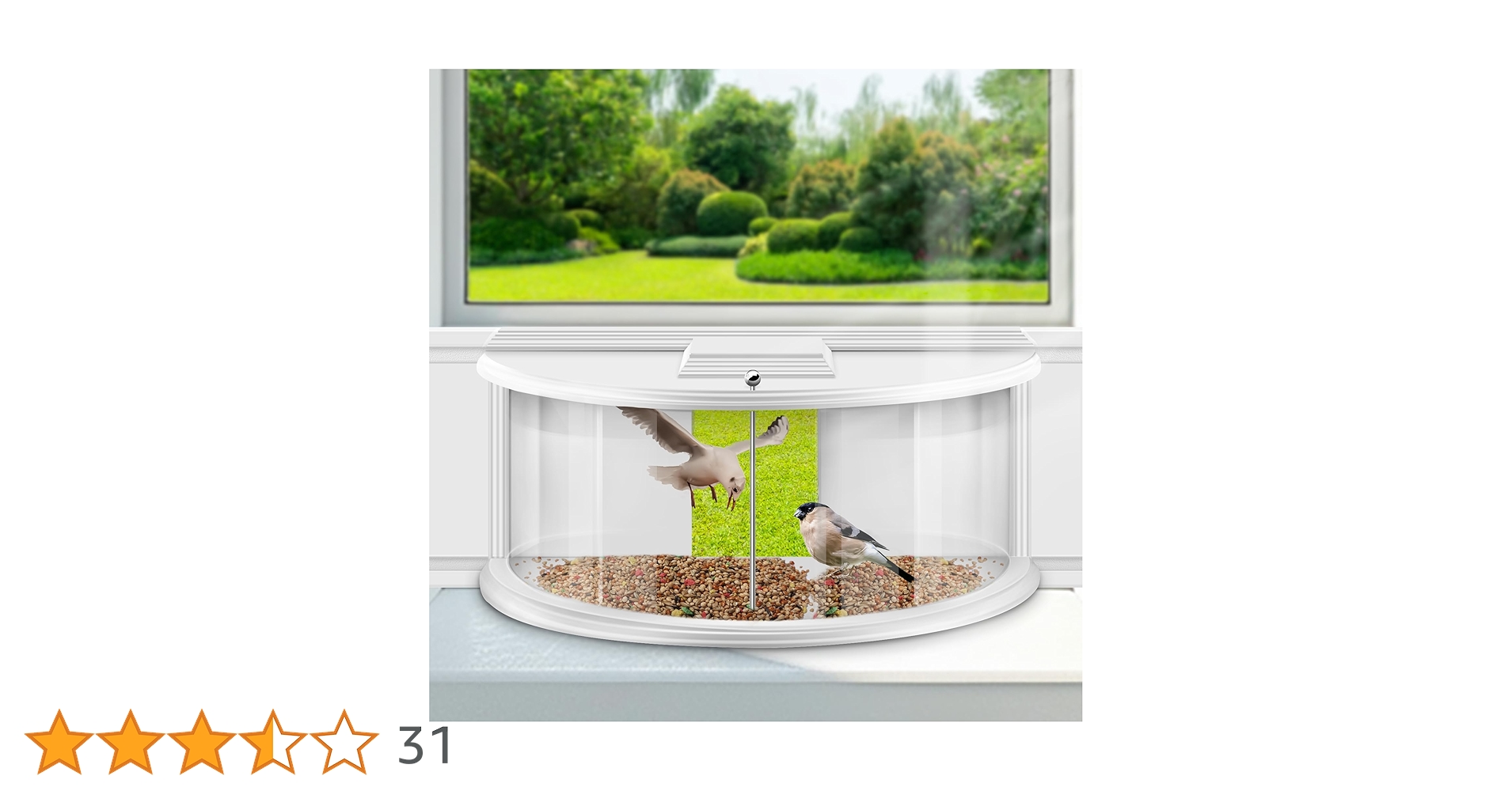 バードフィーダー Amazon.co.jp: Sylaza 窓 鳥の餌やり器 家の中 窓 バードフィーダー