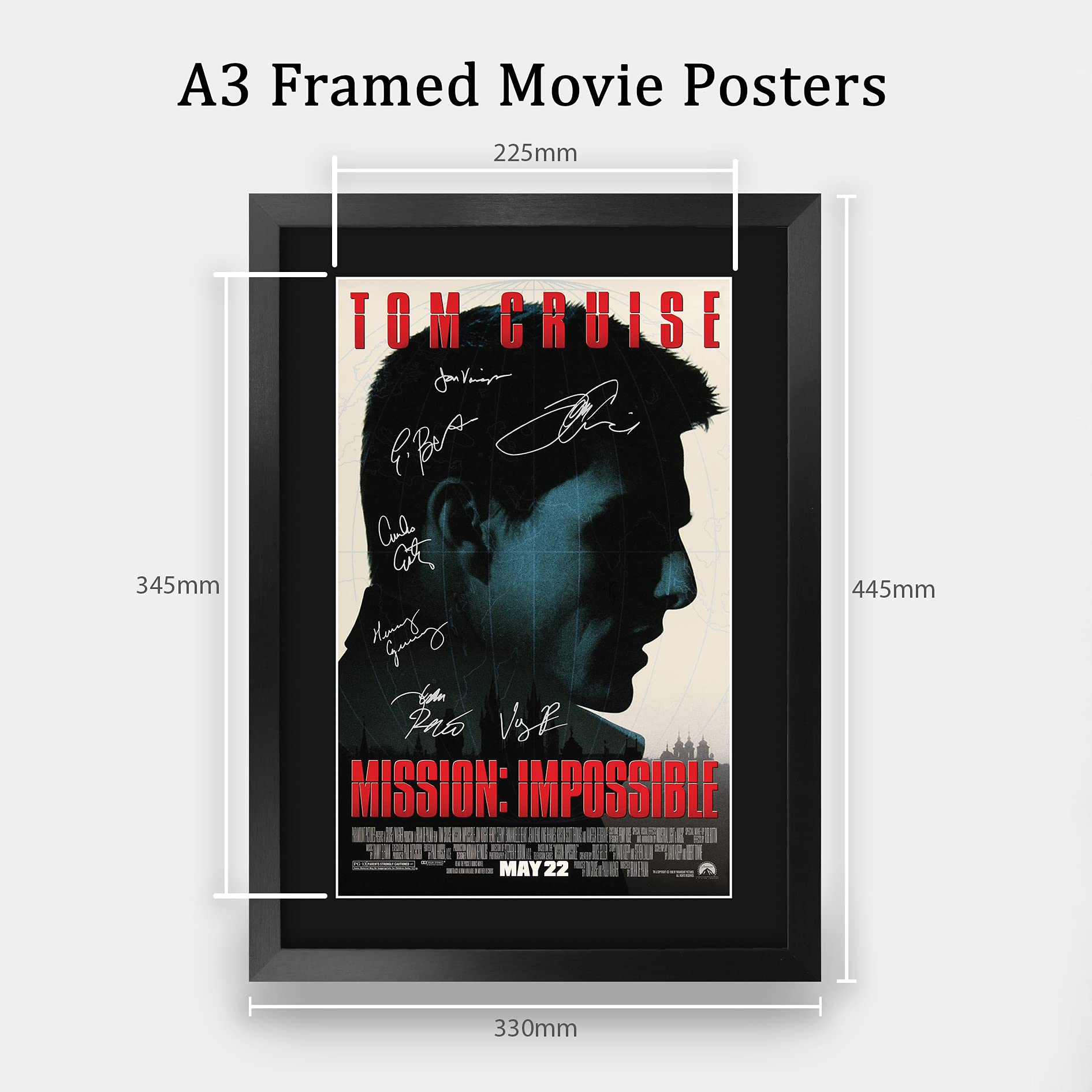 Amazon.co.jp: HWC Trading Mission Impossible 映画ポスター トム