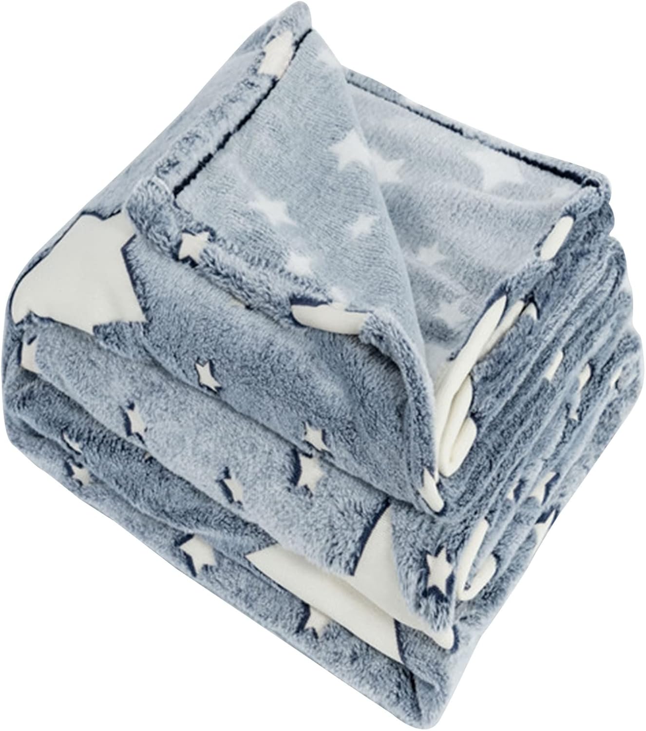 Glow in The Dark Blanket Soft Flannel Fleece Blanket with Pattern
