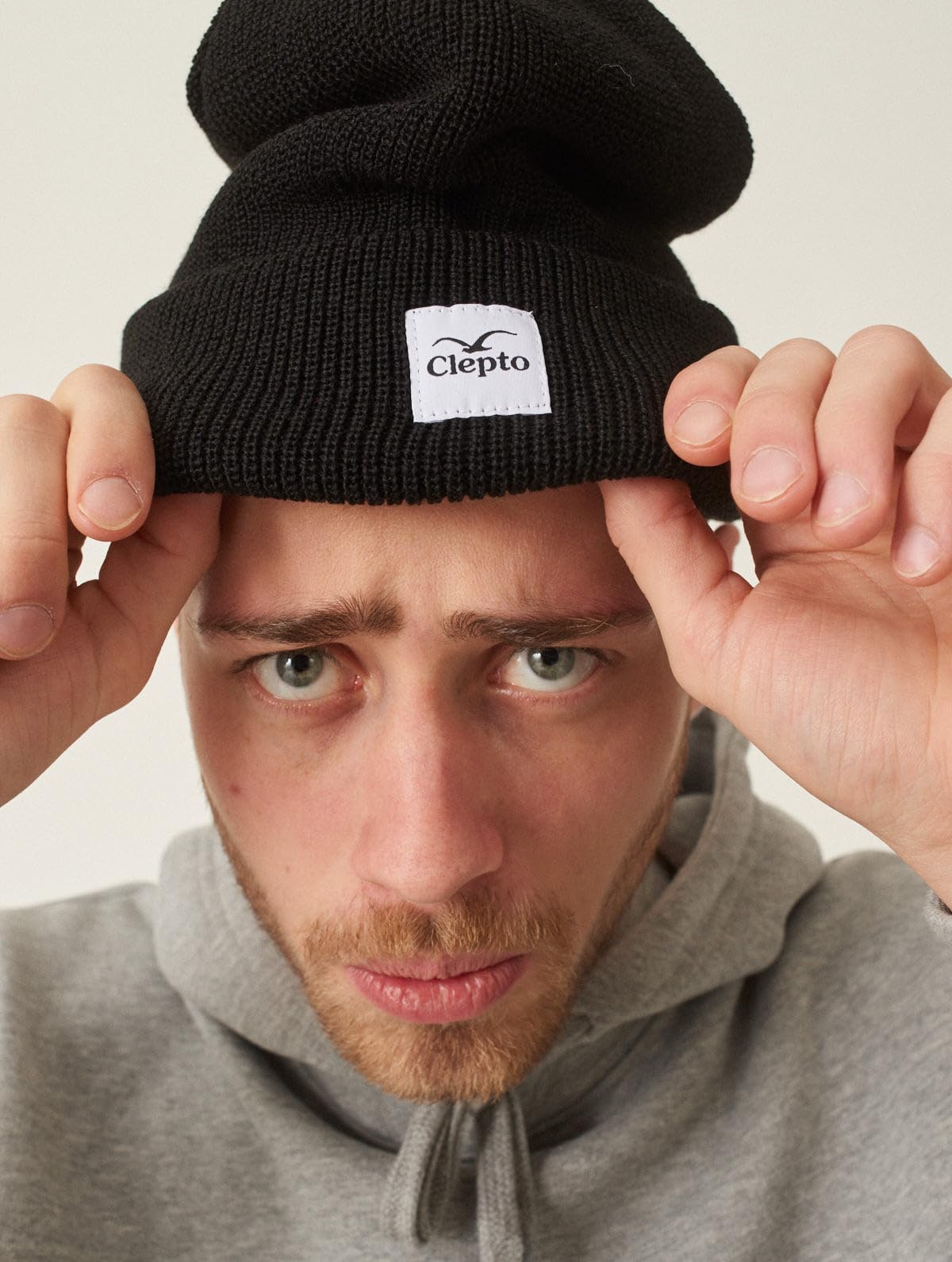 Cleptomanicx Czapka męska Cimo Beanie, czarny, jeden rozmiar
