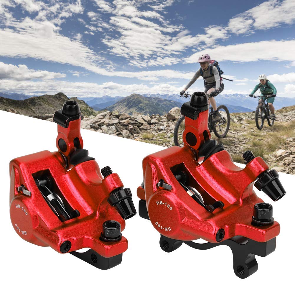 Pinza Freno Idraulica Per Bici Demeras HB-100 - Per Mountain Bike E Strada, In Lega Di Alluminio, Colore Blu