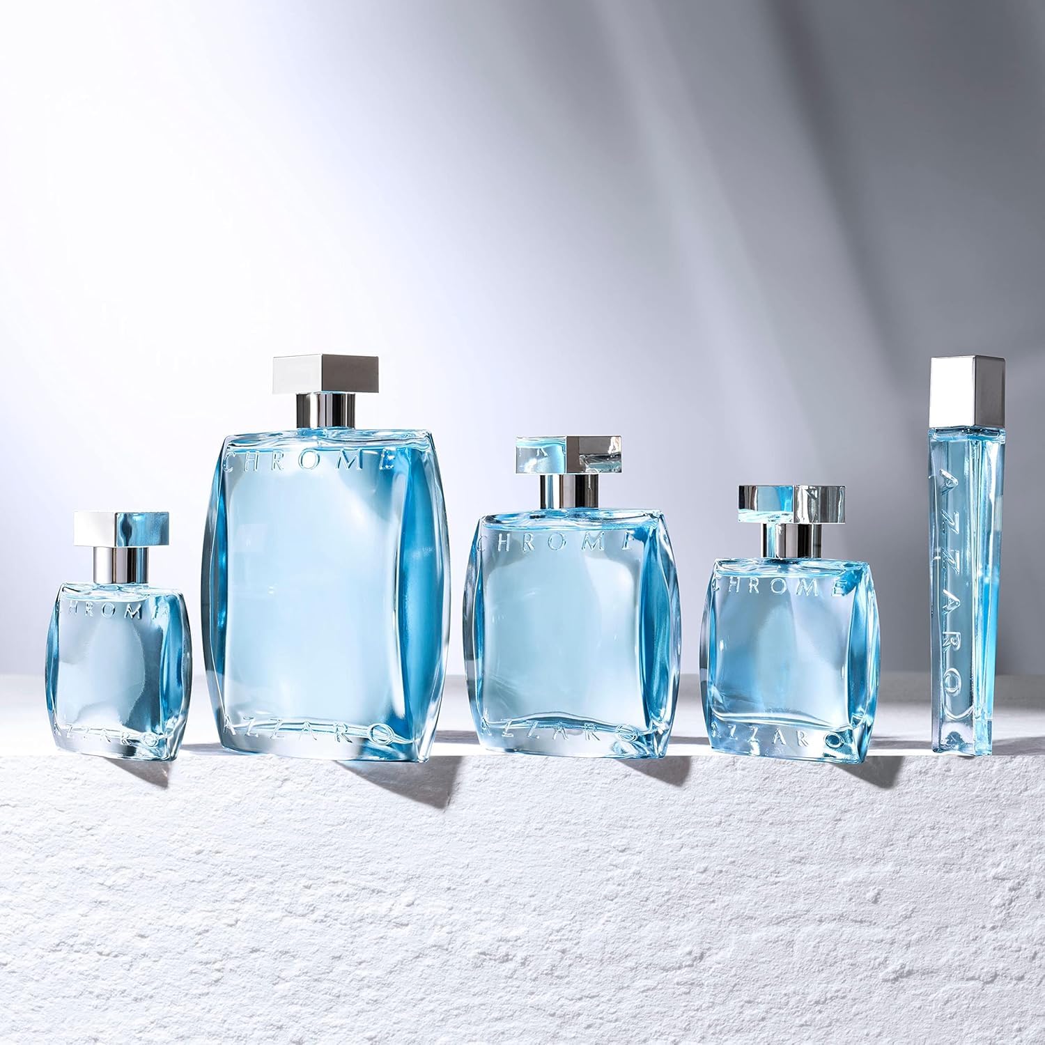 Azzaro Chrome, Agua de Colonia en Vaporizador Spray para Hombre, Fragancia Cítrica Fresca