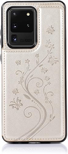 Miniatura 7 de Funda de teléfono para Samsung Galaxy S20 Plus Glaxay S20+ 5G con protector de pantalla de vidrio templado y tarjetero, funda de piel con tapa para