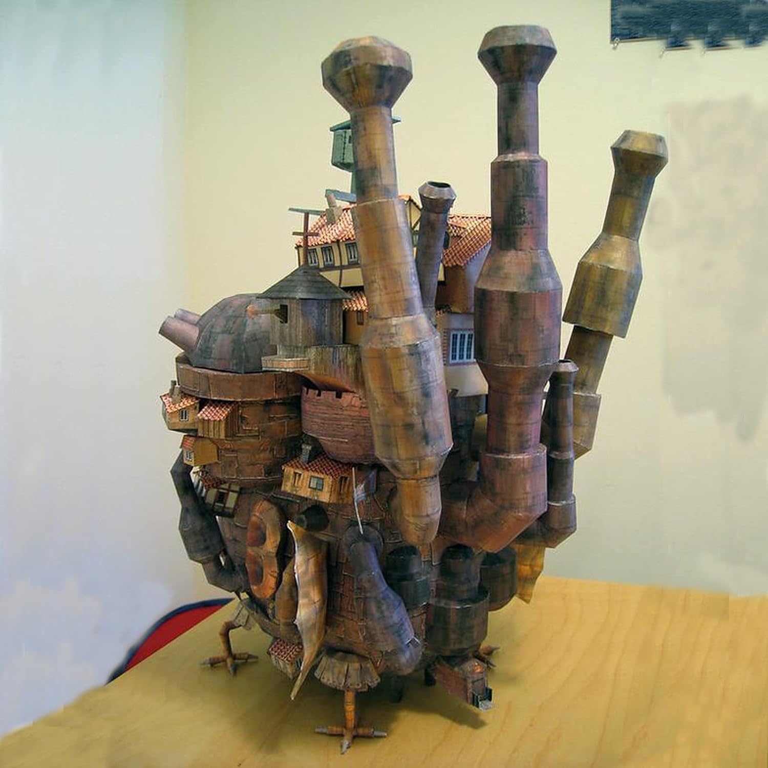 NZPOST Hayao Miyazaki Howl's Moving Castle Land Versione DIY Artigianato Carta Modello KIT