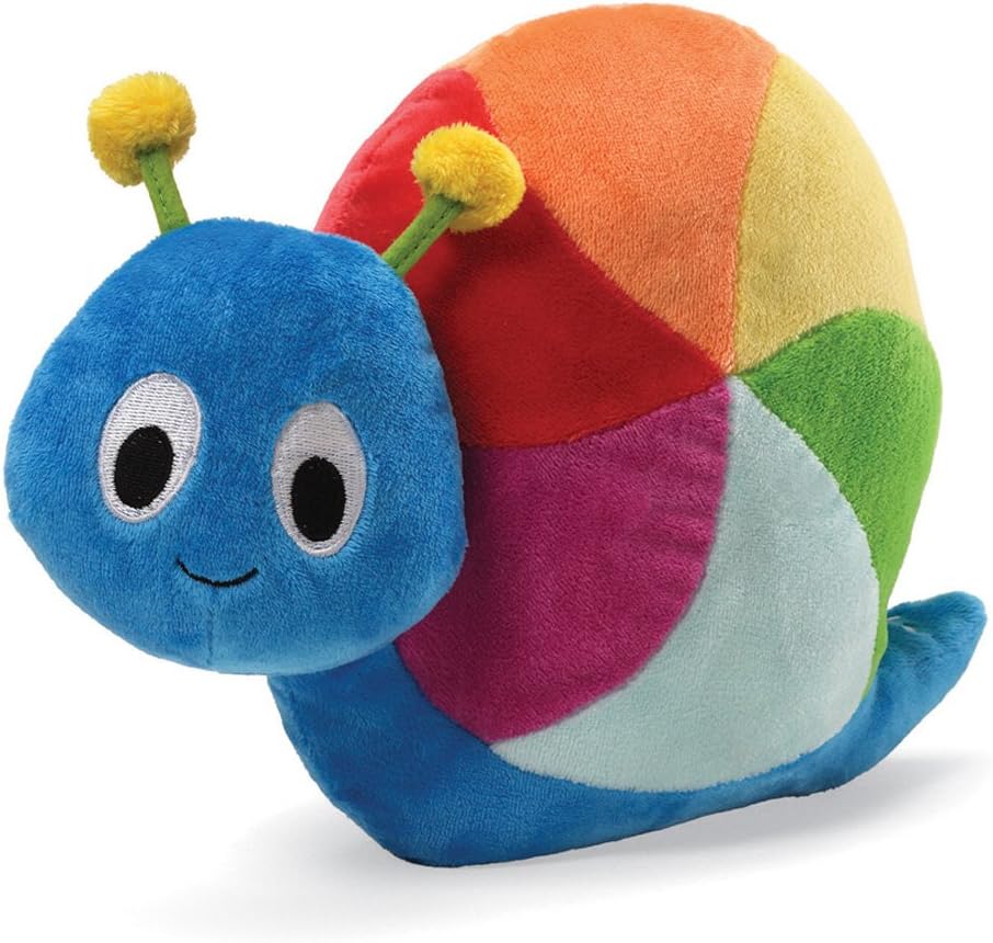 GUND Colorfun Learning Color Snail Animated 7" Plush