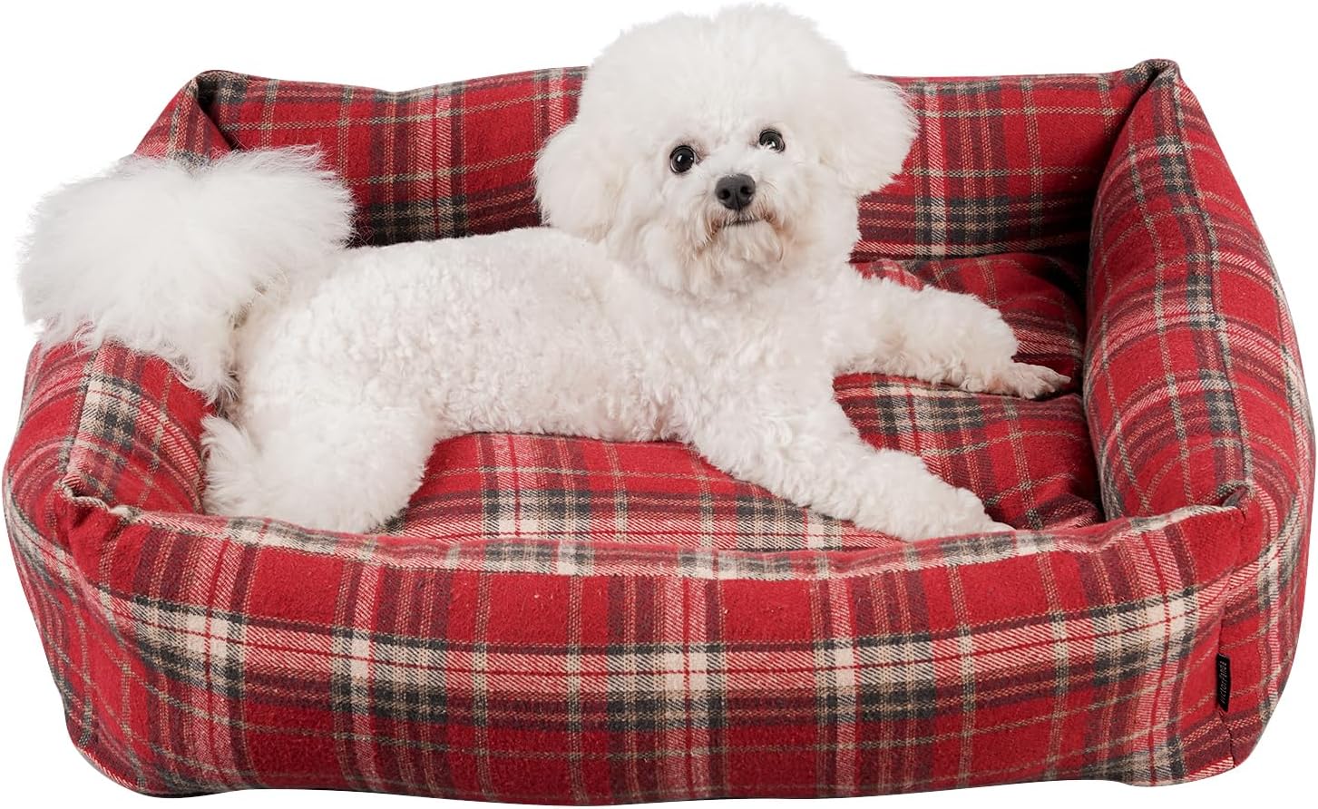 Cama Rectangular para Perros Pequeños Tamaño Mediano Lavable