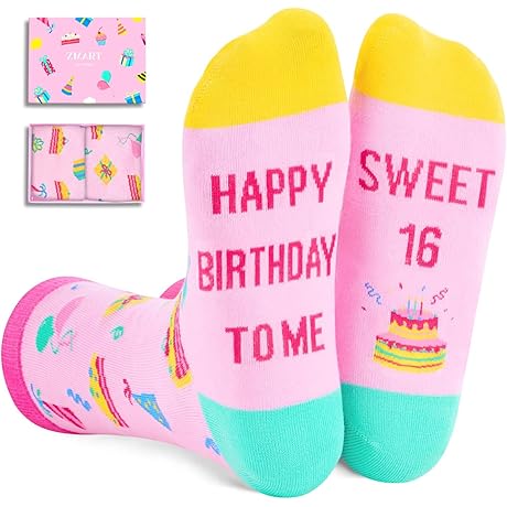 Sweet Sixteen Socks: Birthday Bonanza for Teenagers