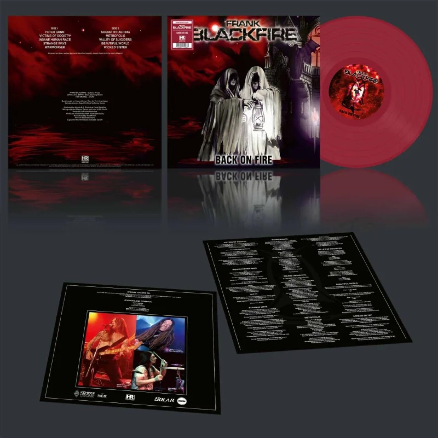 Back on Fire - Oxblood [Vinyl LP] [VINYL]