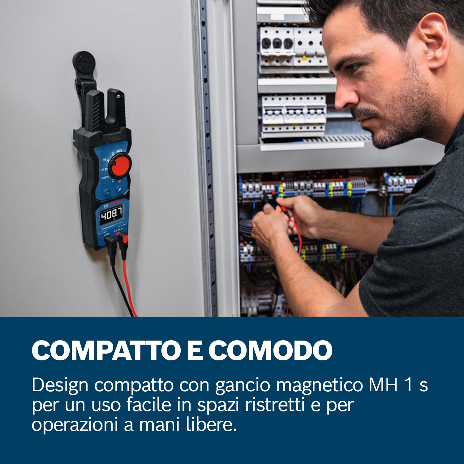 Bosch PRO Pinza Amperometrica a Forcella GFM 1000-15