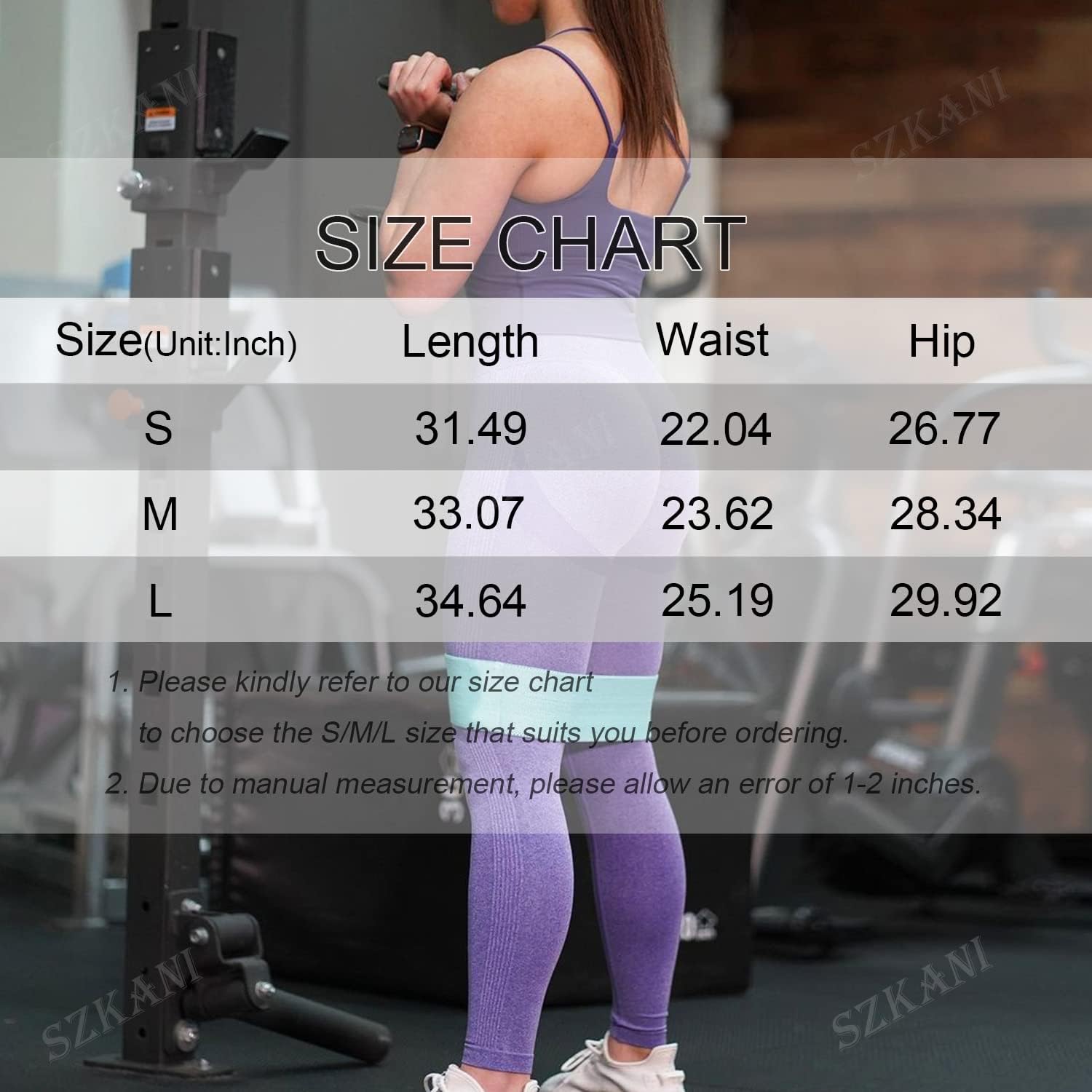 SZKANI Butt Lifting Leggings for Women Booty High Waisted Workout Yoga Pants Scrunch Butt Gym Seamless Booty Tight - Image 6