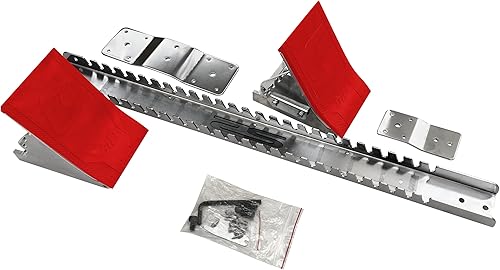 Miniatura 2 de Gill Athletics Pedales de aluminio fundido S2 Starting Block de 8 pulgadas de alto, diseñados para competiciones de alto nivel en pista y campo, los