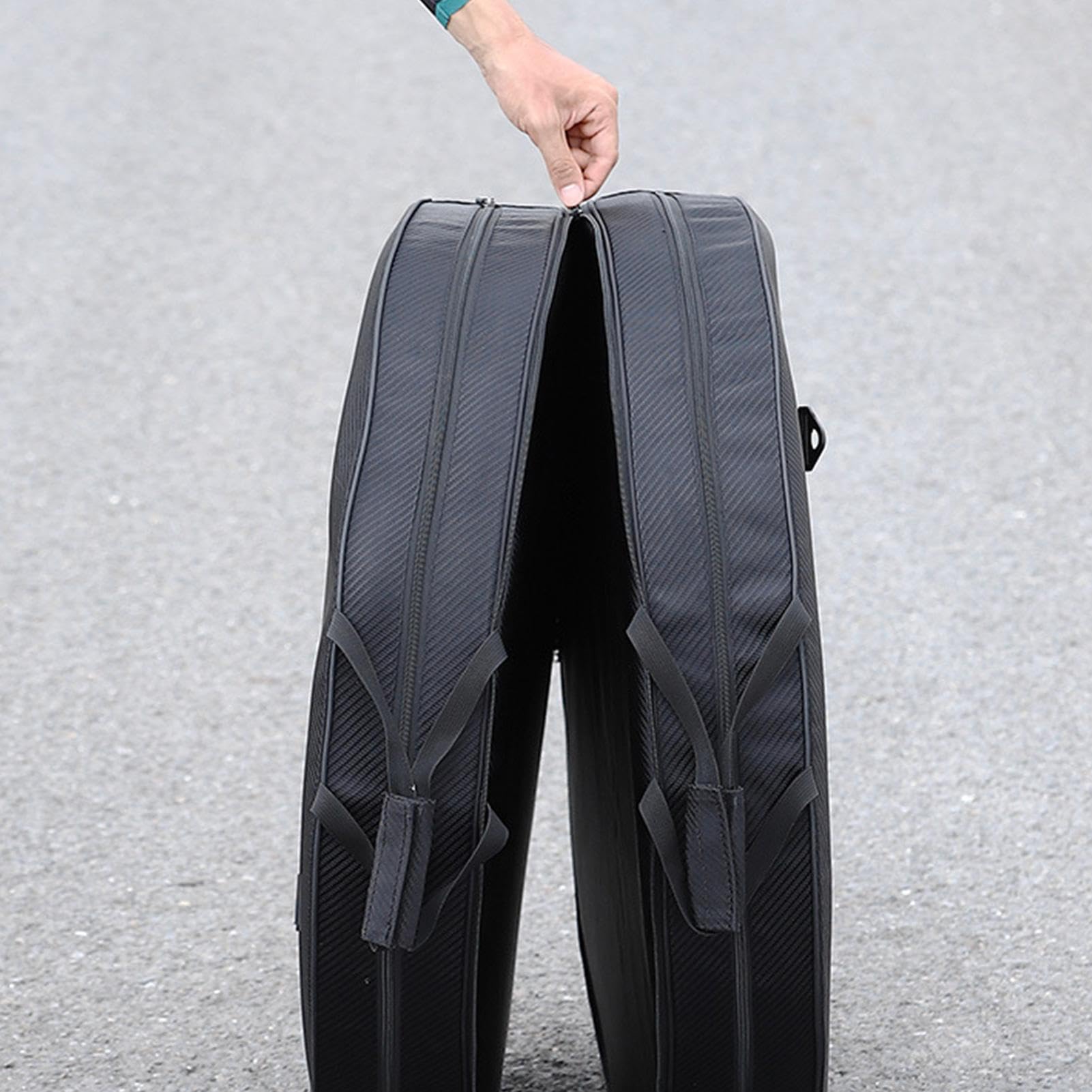 Bolsa De Rueda De Bicicleta - Funda De Rueda Y Funda Premium | Bolsa De Ruedas Resistente E Impermeable Para Viajes Y Almacenamiento En Bicicleta | Protección Acolchada Para Ruedas De 700C Y 26