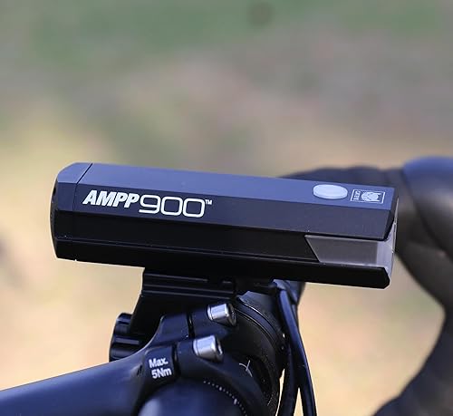 Miniatura 16 de CATEYE AMPP - Luz recargable USB para bicicleta: faro OptiCube™ súper brillante de alta visibilidad para viajeros, ciclistas de carretera y