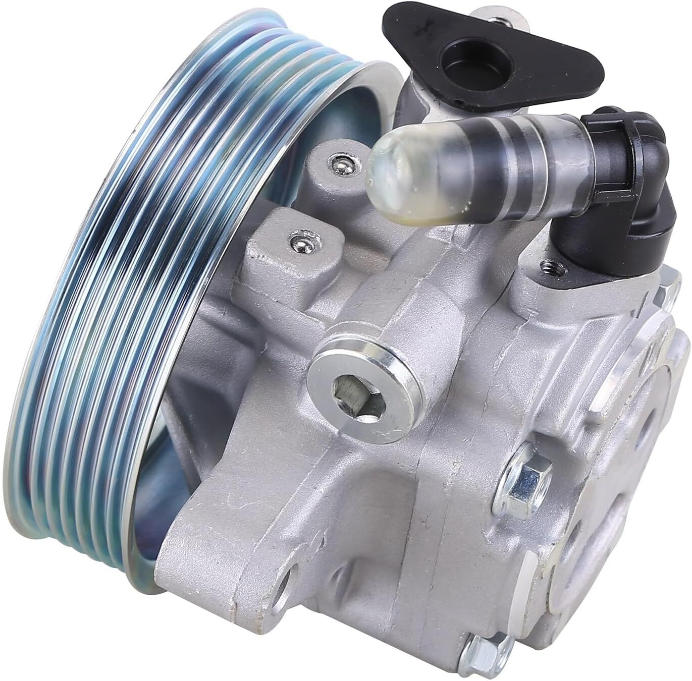 21-5456 Power Steering Pump with Pulley Compatible with 2006-2011 Honda Civic 1.8L L4 LX EX EX-L Power Steering Assist Pump Replace 56110RNAA01 56110-RNA-A01 56110RNAA02 55-5822 36-215668