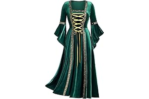Renaissance Lace-Up Gothic Dress