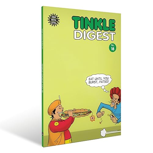 Tinkle Digest No. 18 | Illustrated Comic Book for Kids | Fun and Educational Stories for Children Ages 7+ | Classic Children's Comic Collection | Tinkle Digest Series