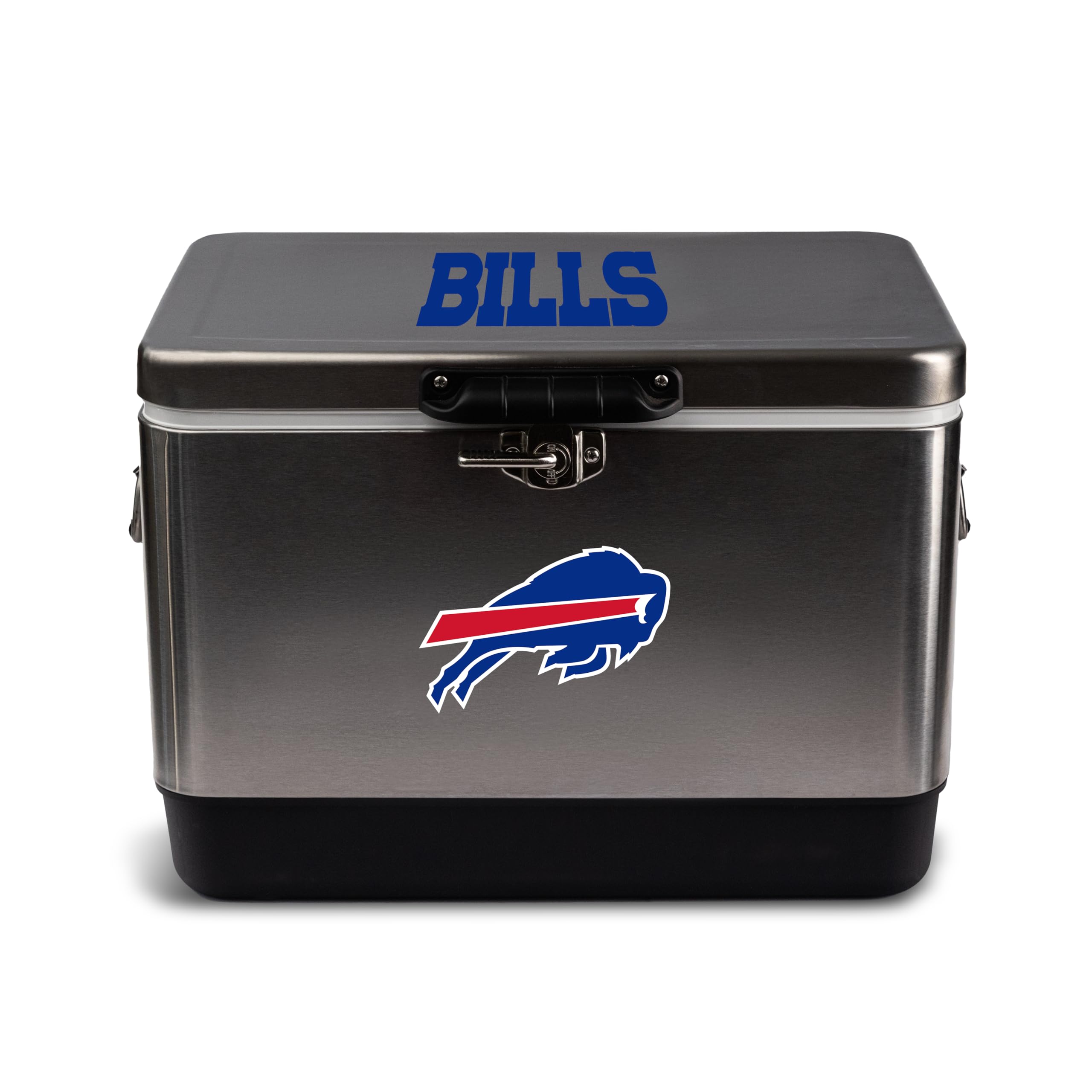 The Memory Company | Licensed NFL 29L Team Logo Stainless Steel Cooler,Buffalo Bills
