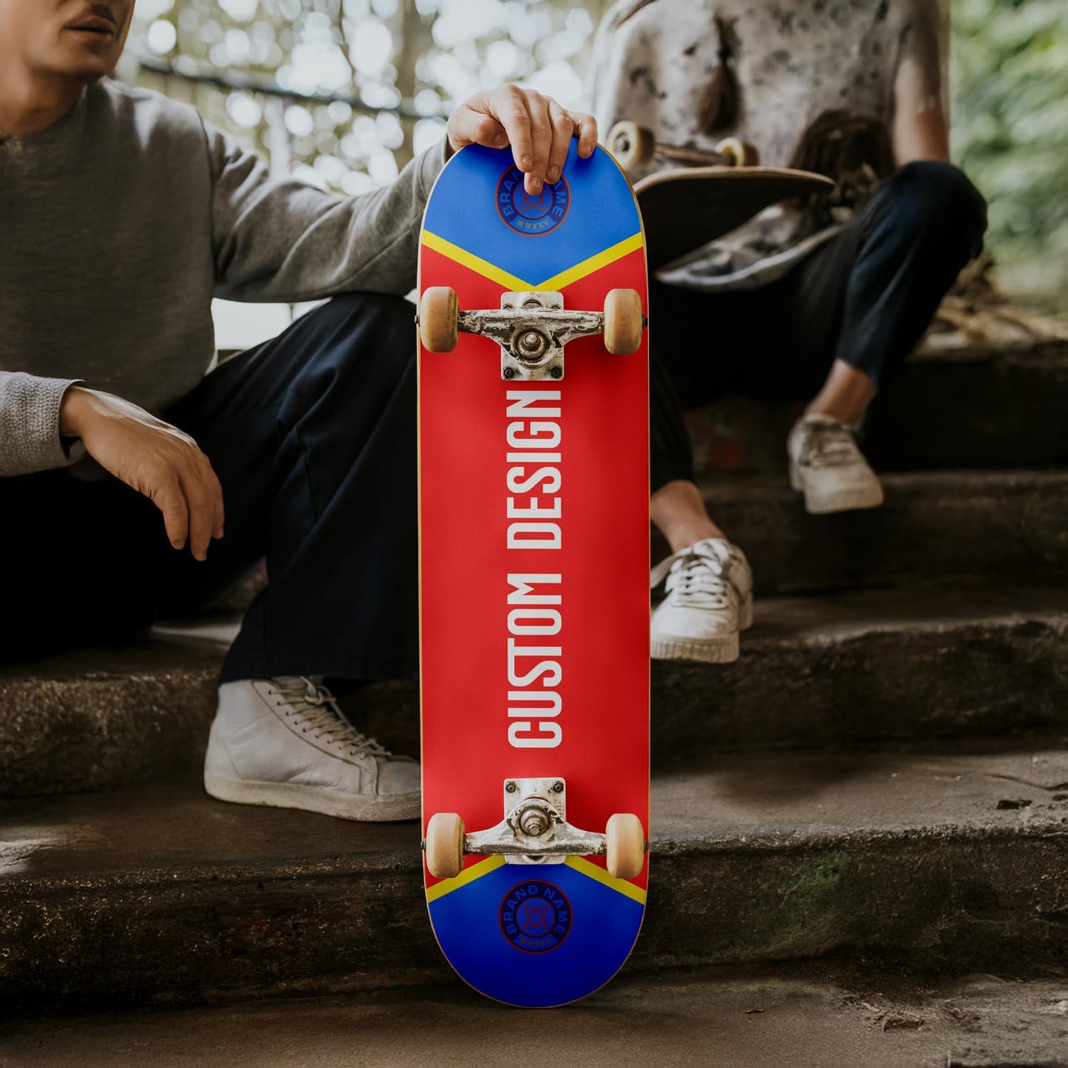 Yocaher Custom Skateboard Deck – Personalized Skateboard with Your Own Full Image | Customizable Wall Art or Skateable Deck (Size from 7.5" - 8.5")