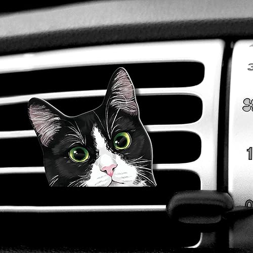 Vista 13 de WIRESTER Clip de ventilación con aroma fresco para automóvil, accesorios decorativos, decoración interior para autos