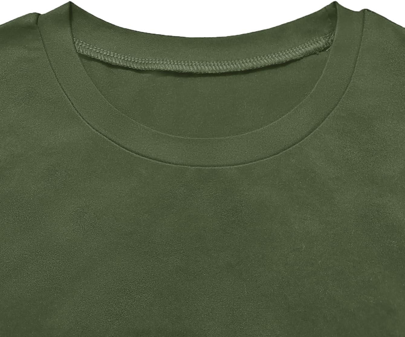 Women's 2 Piece Outfits Sweatsuit Summer Workout Striped Short Sleeve Long Sweatpants Casual Jogging Lounge Set - Image 6