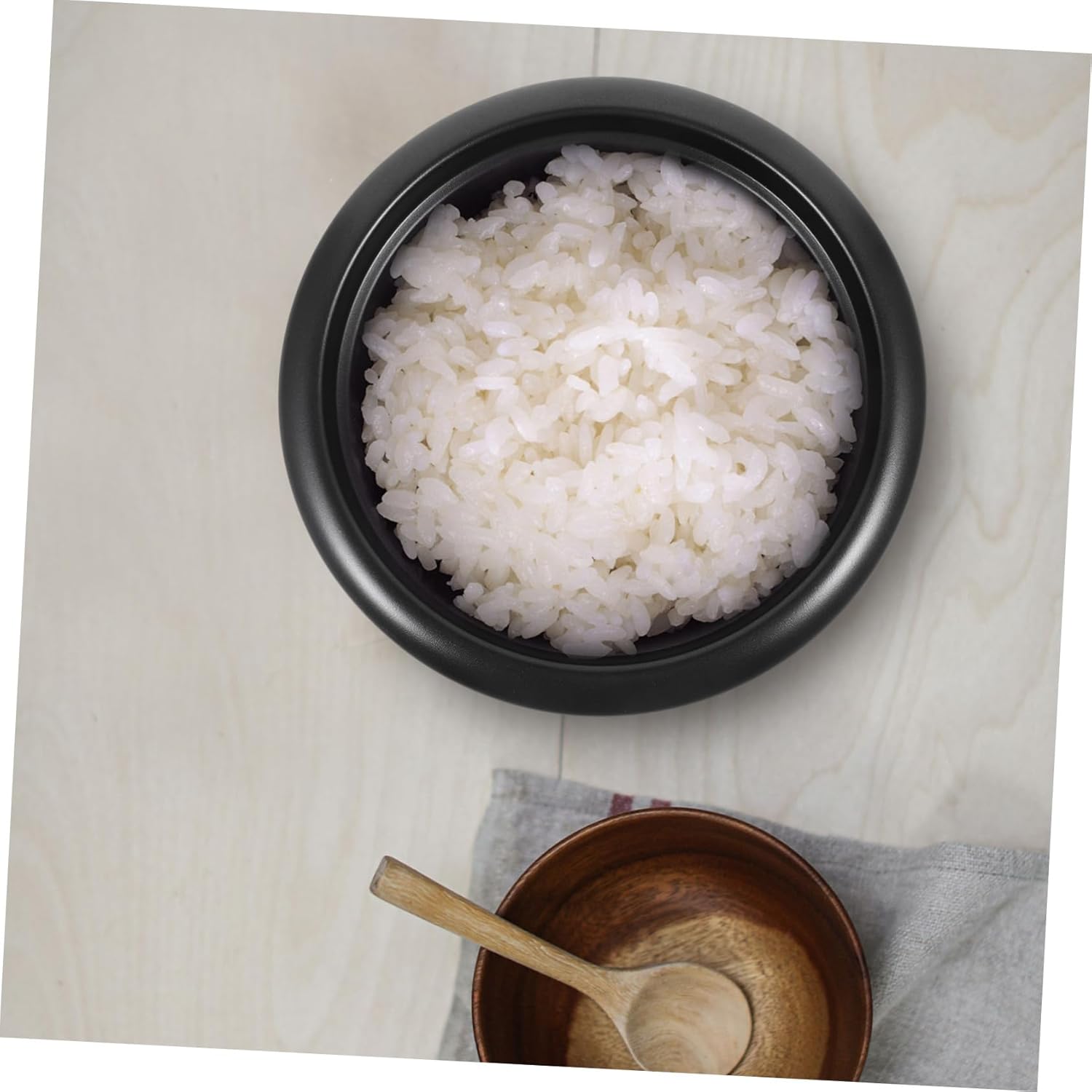 1.5L Rice Cooker Replacement Inner Pot Nonstick Aluminum Alloy Cooker Liner with Scale Design for Cooking Rice Soup Cake