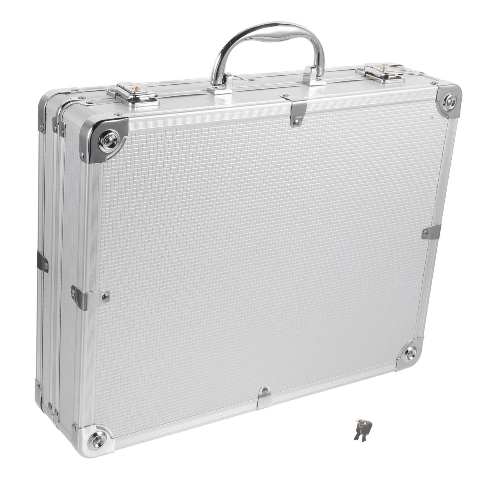 Flight Case Custodia da trasporto con serratura, Scatola in alluminio for attrezzi Scatola antiurto for attrezzi Custodia for strumenti portatile Flight Case